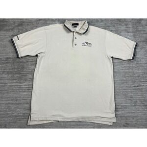 Ash City Polo Mens XXL Beige Royal Australian Air Force F/A-18 Hornet Boeing